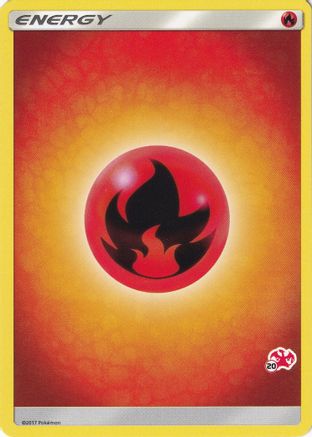 Fire Energy (#20 Charizard Stamped)  Battle Academy