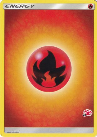 Fire Energy (#24 Charizard Stamped)  Battle Academy