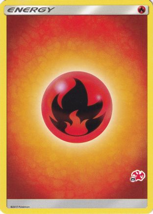 Fire Energy (#29 Charizard Stamped)  Battle Academy