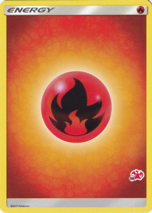 Fire Energy (#38 Charizard Stamped)  Battle Academy