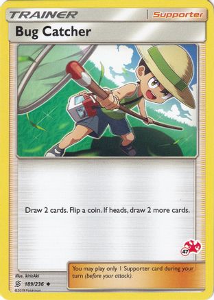 Bug Catcher (#47 Charizard Stamped) 189/236  Battle Academy
