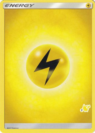 Lightning Energy (#7 Pikachu Stamped)  Battle Academy