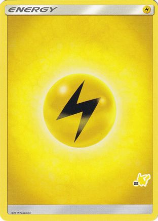Lightning Energy (#22 Pikachu Stamped) (#22 Pikachu Stamped)  Battle Academy