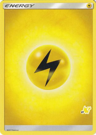 Lightning Energy (#27 Pikachu Stamped)  Battle Academy