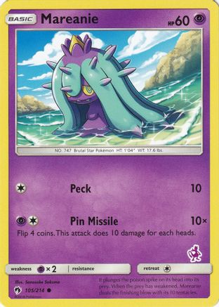 Mareanie (Mewtwo Stamped) 105/214  Battle Academy