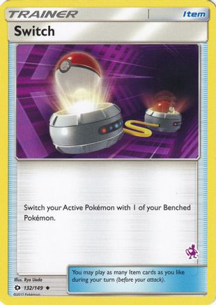 Switch (Mewtwo Stamped) 132/149  Battle Academy