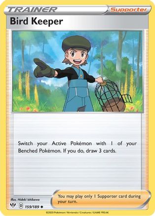 Bird Keeper 159/189 Darkness Ablaze