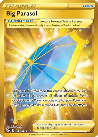 Big Parasol (Secret) 199/189 - Holofoil Darkness Ablaze