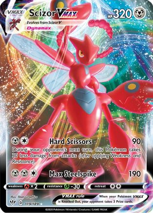 Scizor VMAX 119/189 - Holofoil Darkness Ablaze