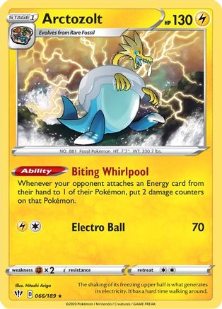 Arctozolt 066/189 - Holofoil Darkness Ablaze