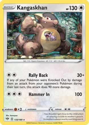 Kangaskhan 133/189  Deck Exclusives