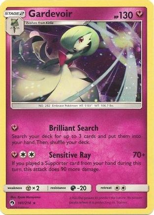 Gardevoir (Cosmos Holo) 141/214  - Holofoil Miscellaneous Cards & Products