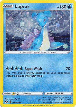 Lapras SWSH051  - Holofoil SWSH Sword & Shield Promo Cards