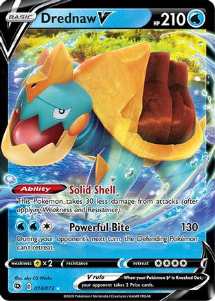 Drednaw V 014/73  - Holofoil Champions Path