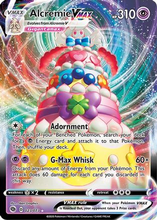 Alcremie VMAX 023/73  - Holofoil Champions Path