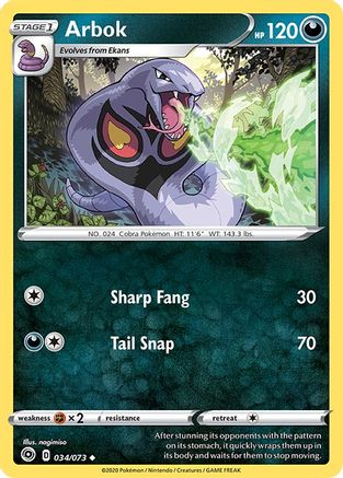 Arbok 034/73  Champions Path