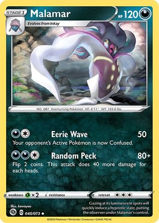 Malamar 045/73  - Reverse Holofoil Champions Path