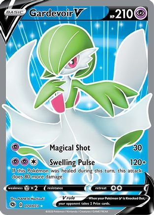 Gardevoir V (Full Art) 070/73  - Holofoil Champions Path