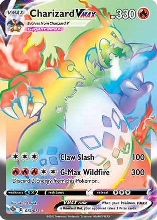 Charizard VMAX (Secret) 074/73  - Holofoil Champions Path