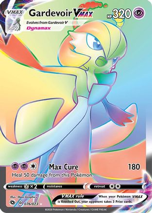 Gardevoir VMAX (Secret) 076/73  - Holofoil Champions Path
