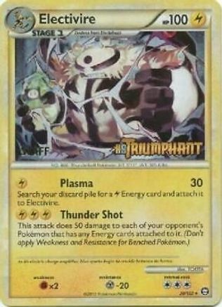 Electivire (Prerelease) [Staff] 020/102  - Holofoil HGSS Promos