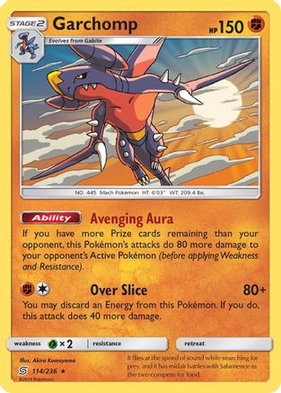 Garchomp (SM Unified Minds) 114/236  Deck Exclusives