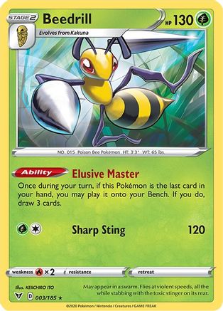 Beedrill 003/185 Vivid Voltage