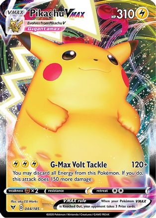 Pikachu VMAX 044/185 - Holofoil Vivid Voltage