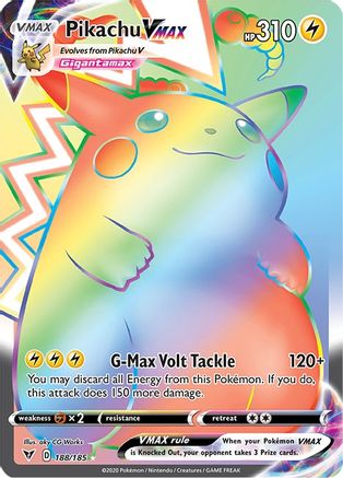 Pikachu VMAX (Secret) 188/185 - Holofoil Vivid Voltage