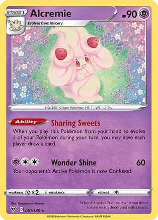 Alcremie 081/185 - Reverse Holofoil Vivid Voltage