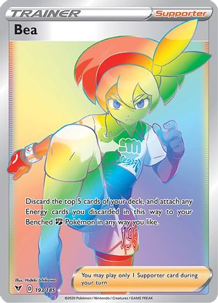 Bea (Secret) 193/185 - Holofoil Vivid Voltage