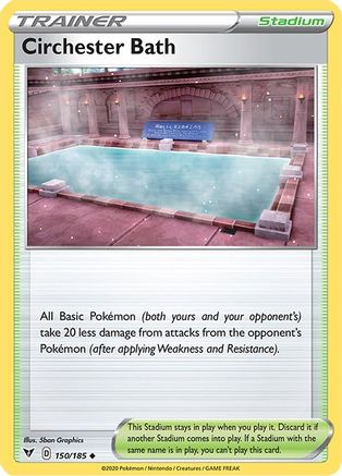 Circhester Bath 150/185 - Reverse Holofoil Vivid Voltage