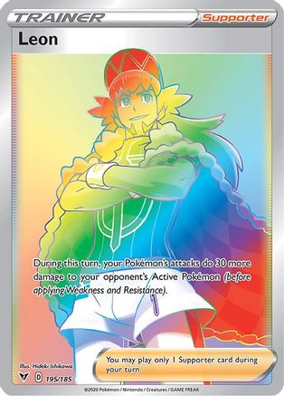 Leon (Secret) 195/185 - Holofoil Vivid Voltage