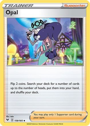 Opal 158/185 - Reverse Holofoil Vivid Voltage