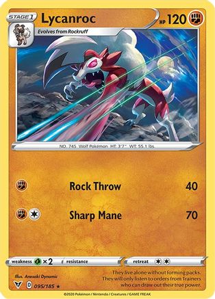 Lycanroc 095/185 Vivid Voltage