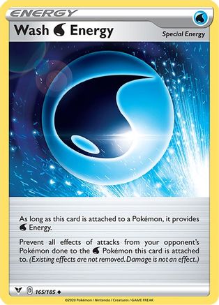 Wash Water Energy 165/185 - Reverse Holofoil Vivid Voltage