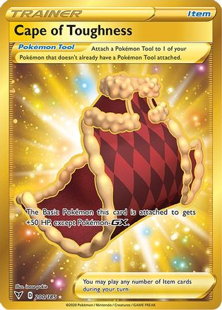 Cape of Toughness (Secret) 200/185 - Holofoil Vivid Voltage