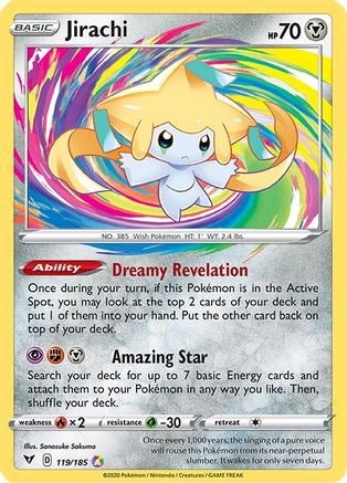 Jirachi 119/185 - Holofoil Vivid Voltage