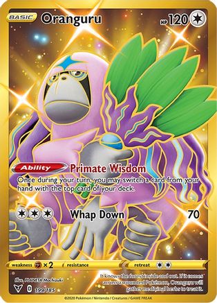 Oranguru (Secret) 199/185 - Holofoil Vivid Voltage