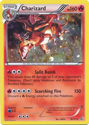 Charizard (Cosmos Holo) 019/113  - Holofoil Miscellaneous Cards & Products