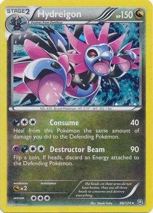 Hydreigon (Cosmos Holo) 098/124  - Holofoil Blister Exclusives