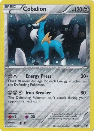 Cobalion (Cosmos Holo) 084/101  - Holofoil Blister Exclusives