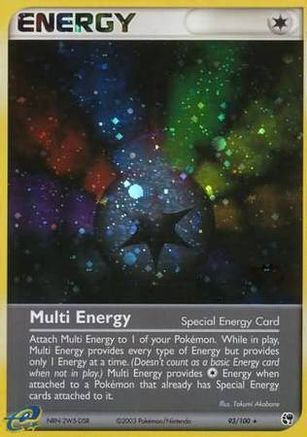 Multi Energy (Special) 93/100 (League Promo) (Special) 93/100  093/100  - Holofoil League & Championship Cards