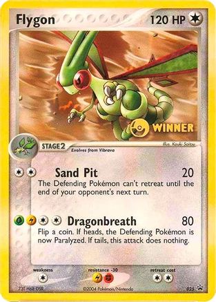 Flygon (e-League) [Winner] 025/40  Nintendo Promos