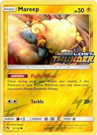 Mareep (Toys R Us Promo) 075/214  - Reverse Holofoil Miscellaneous Cards & Products