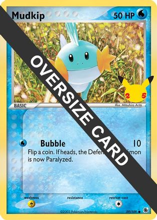 Mudkip 059/109  First Partner Pack