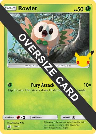 Rowlet SM01  First Partner Pack