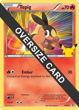 Tepig BW02  First Partner Pack