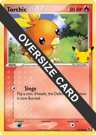 Torchic 074  First Partner Pack