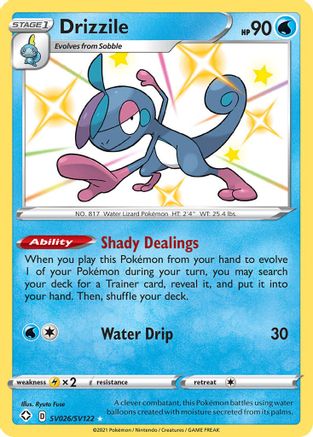 Drizzile SV026/SV122  - Holofoil Shining Fates Shiny Vault